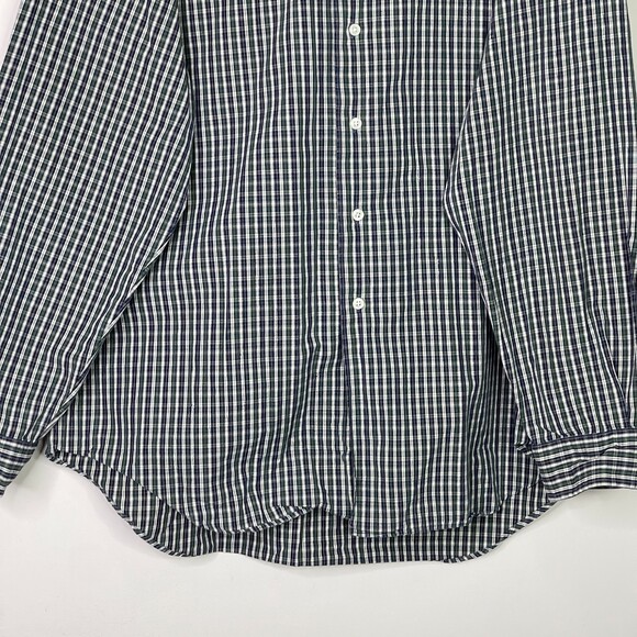 Ralph Lauren Marlow Plaid Button Down Long Sleeve Shirt Men's Size XL - Picture 6 of 8